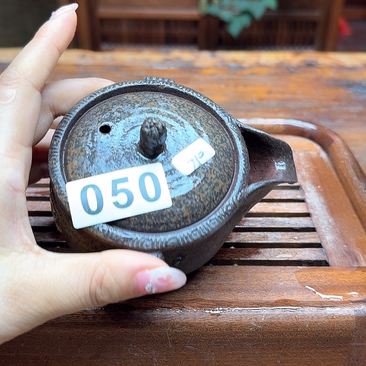 纯手工制作粗陶茶具