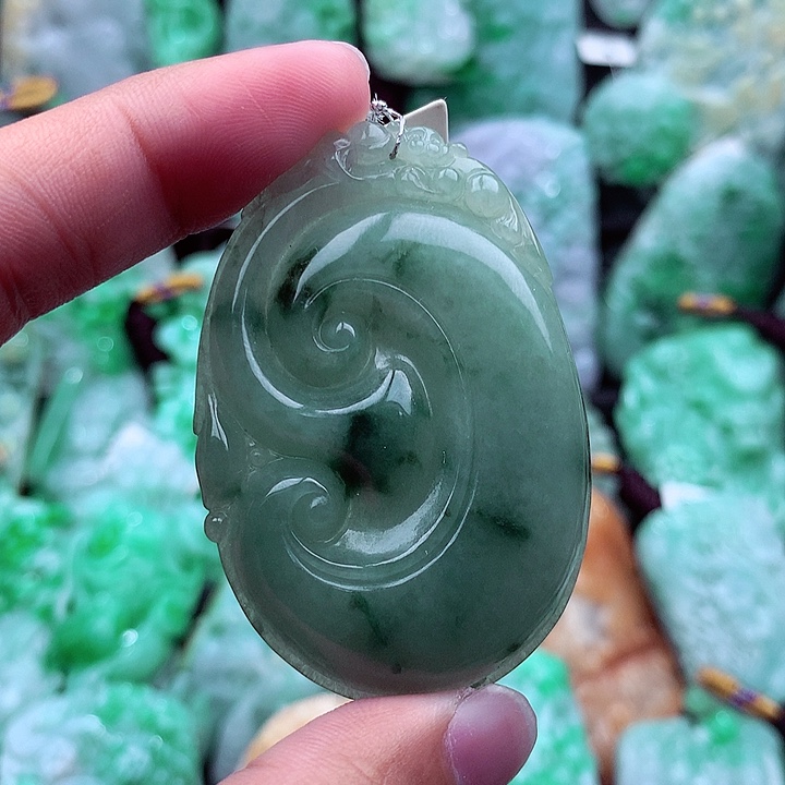 翡翠吊坠(不含链)未镶嵌