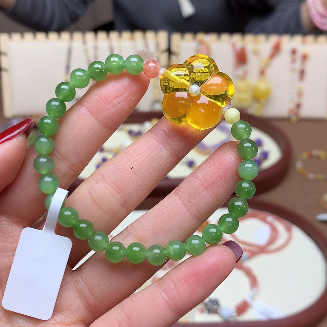 和田玉手链未镶嵌