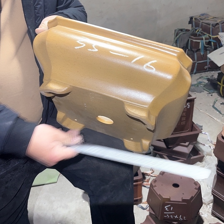 紫砂花盆紫砂等传统