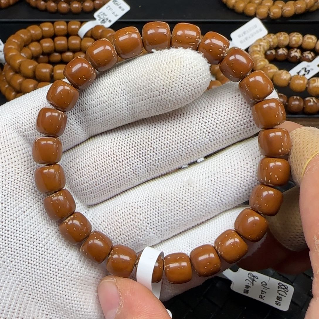 紫金鼠手串9.6mm实心老型172