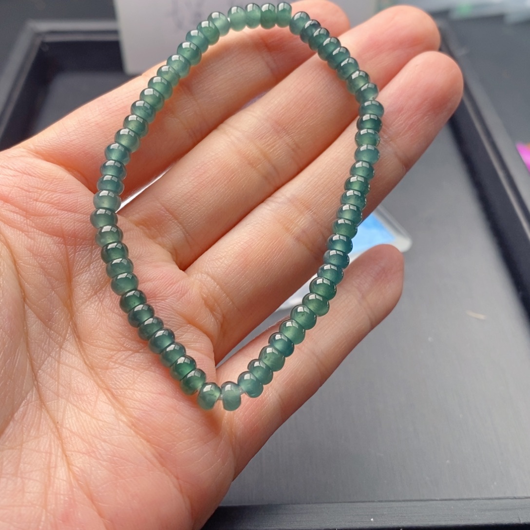 翡翠未镶嵌手链手串