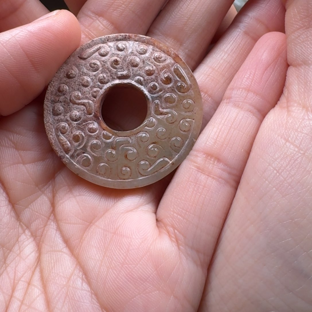 和田玉颈饰未镶嵌朝*