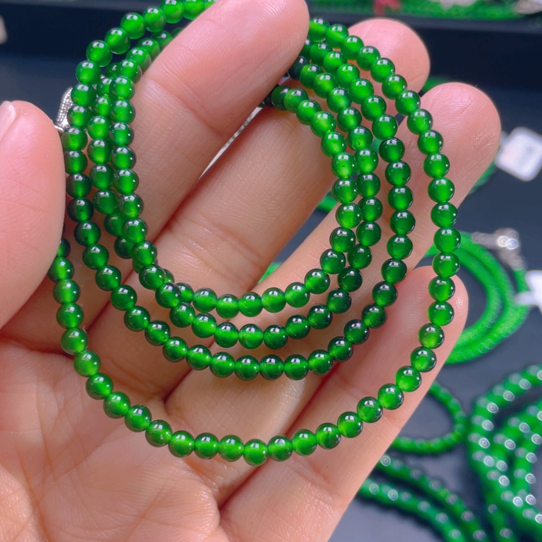 翡翠项链未镶嵌，1