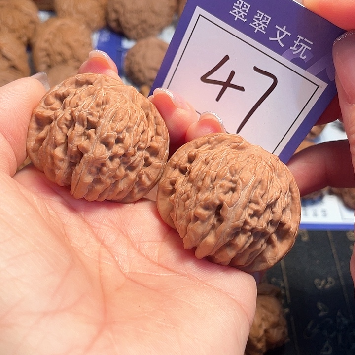 桃核把件47号全品楼子4.2