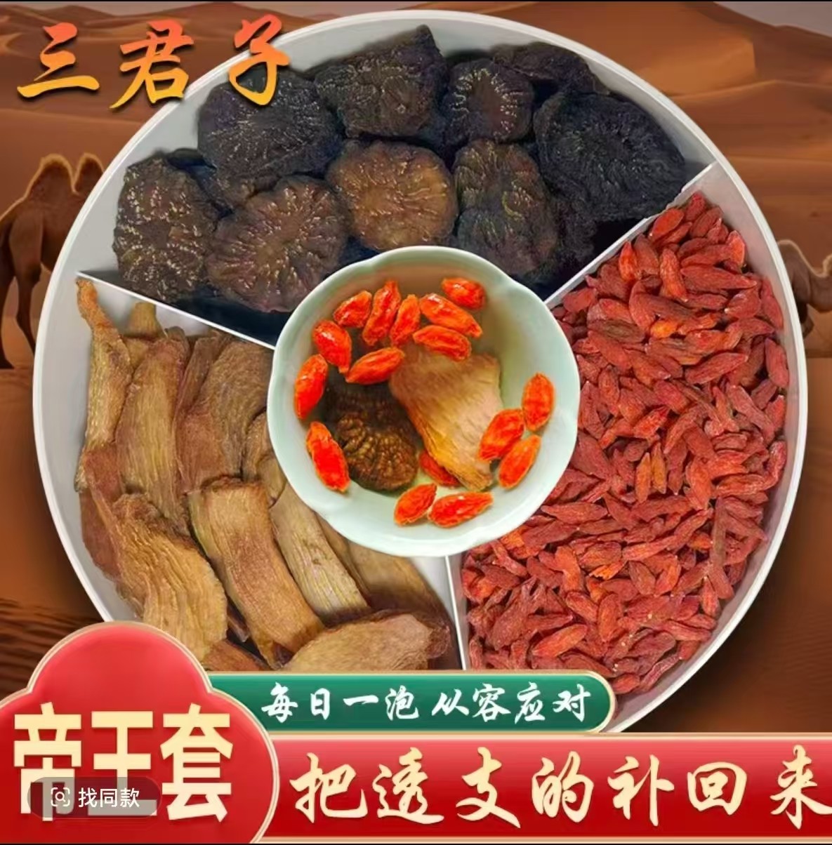 大哥款三君子泡茶煮水泡8+1