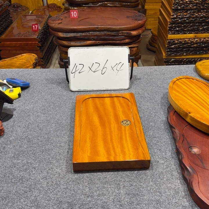 泥***沽整板无拼接实木茶盘