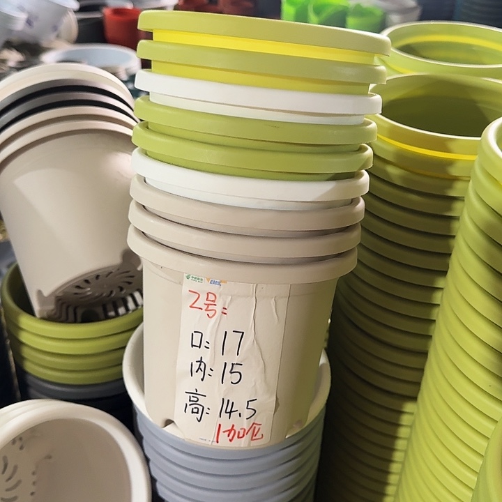 四季2#口径17灰白6个无托