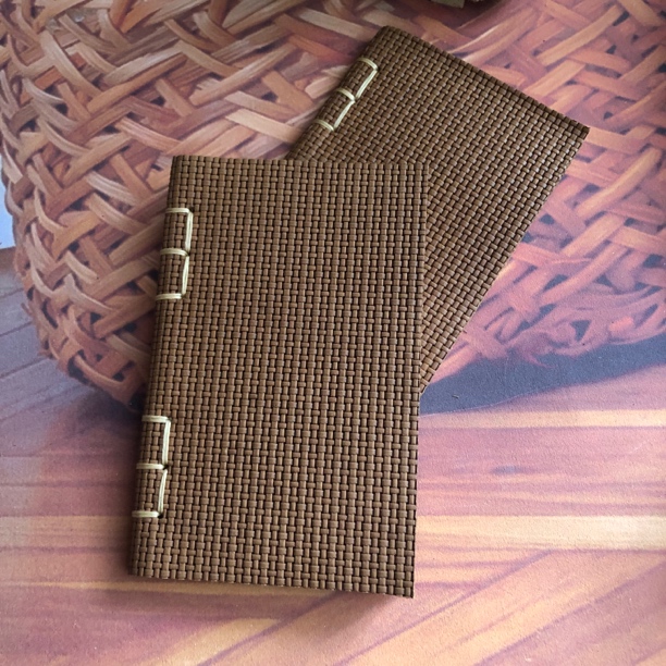 【谷道】头层牛皮手工制作记事本