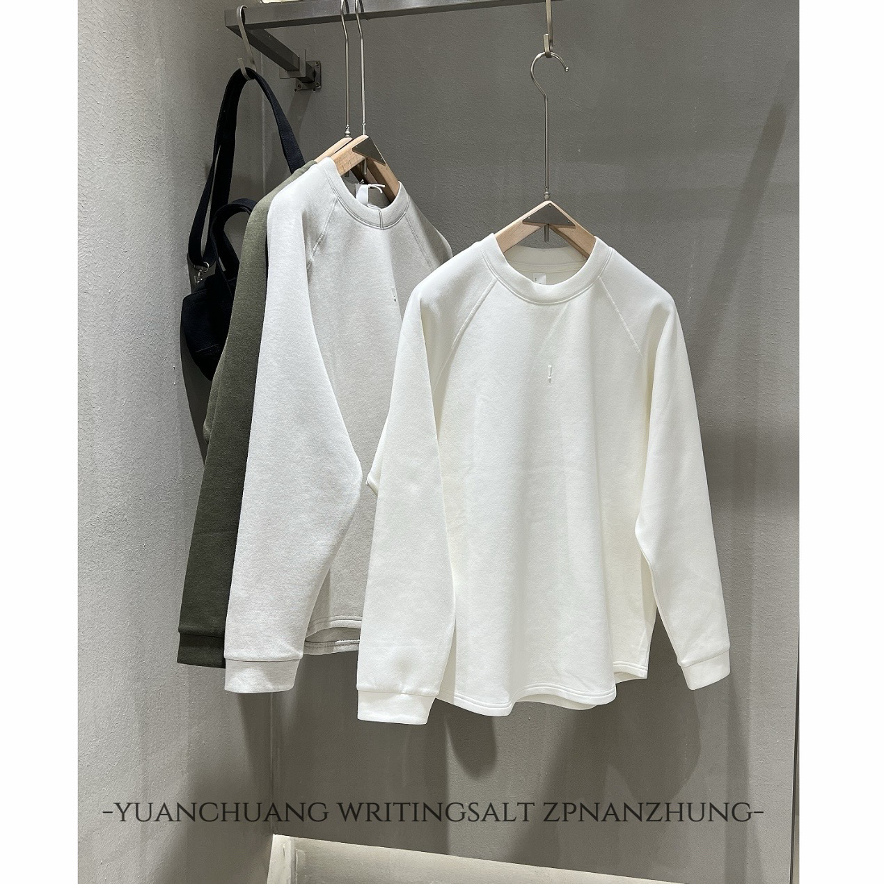 新款宽松圆领休闲百搭长袖卫衣6106