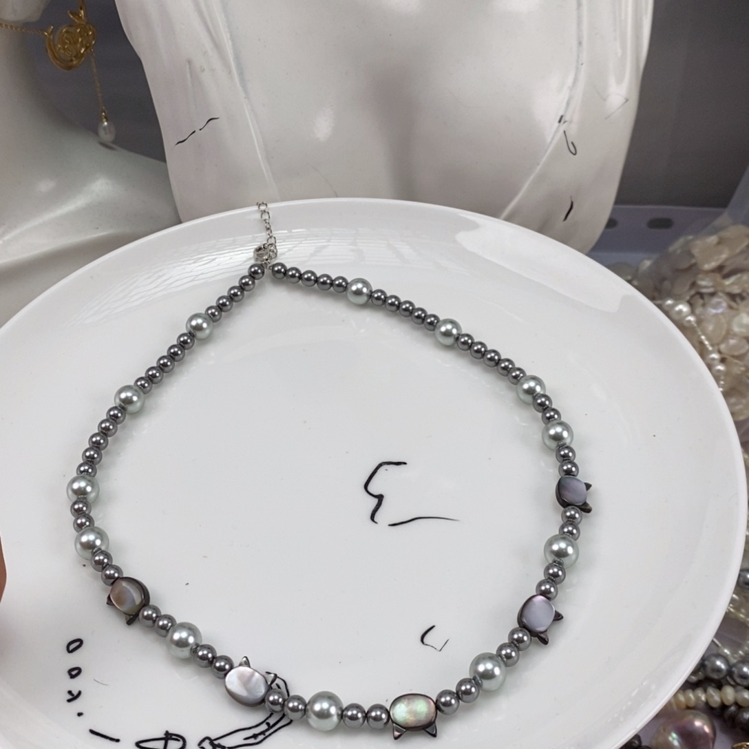 淡水珍珠颈饰未镶嵌꧁**꧂