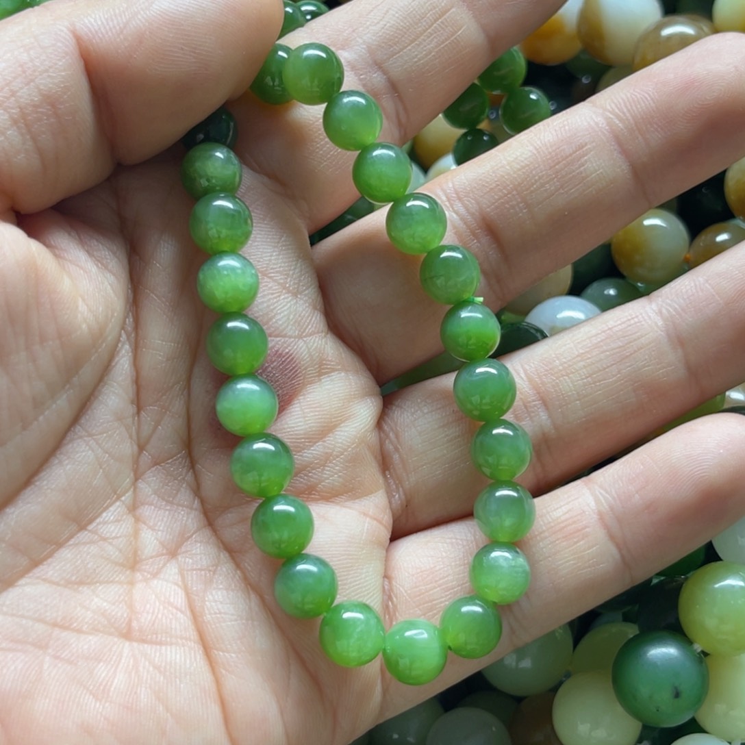 和田玉手链未镶嵌