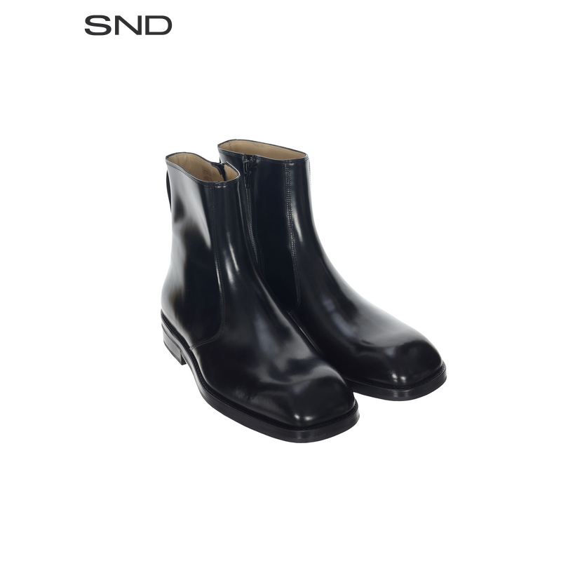 【LMR 设计师品牌】 SND AW25 拉链皮靴