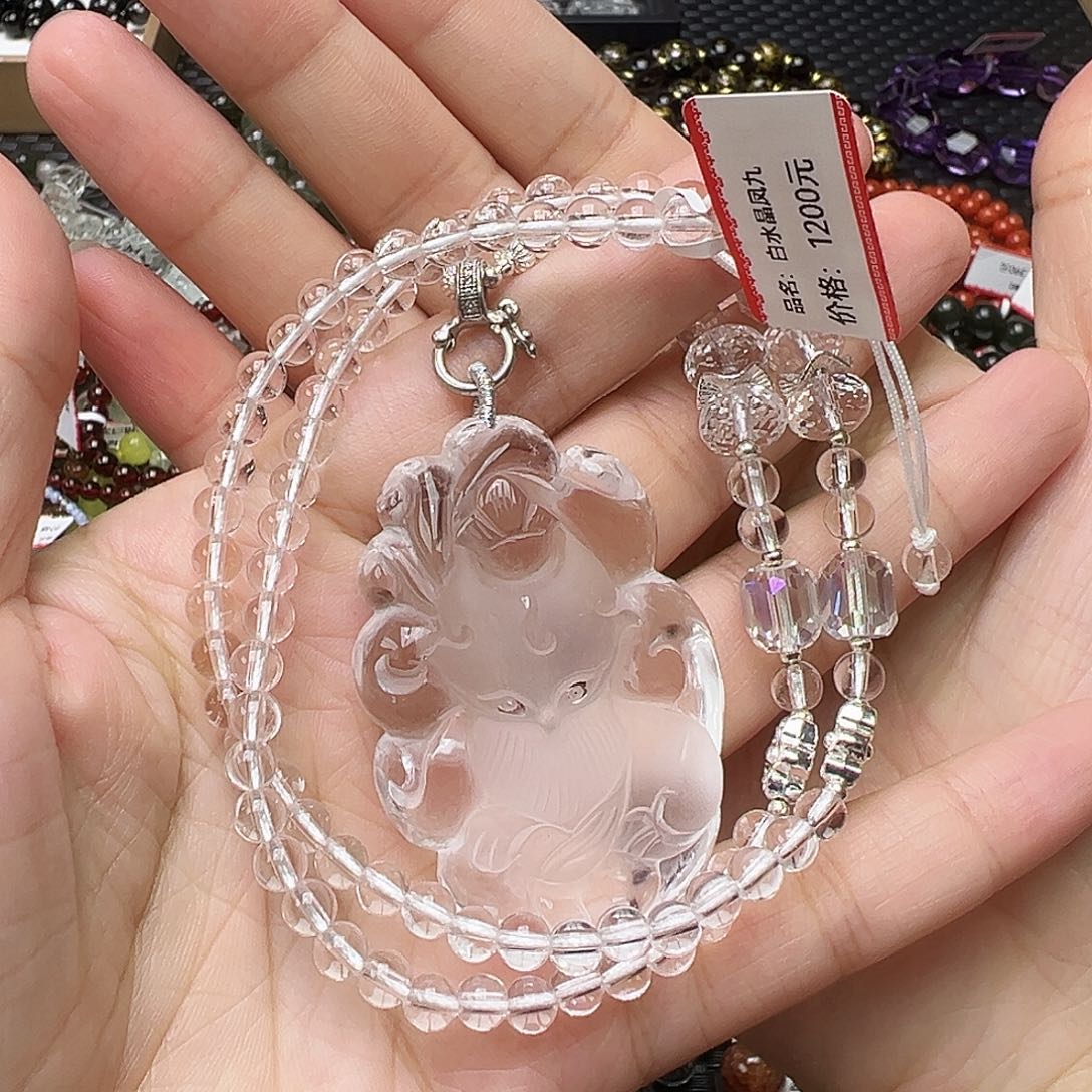 水晶手链未镶嵌多样性发一