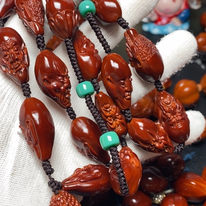 哈***呵吊坠橄榄核橄榄核