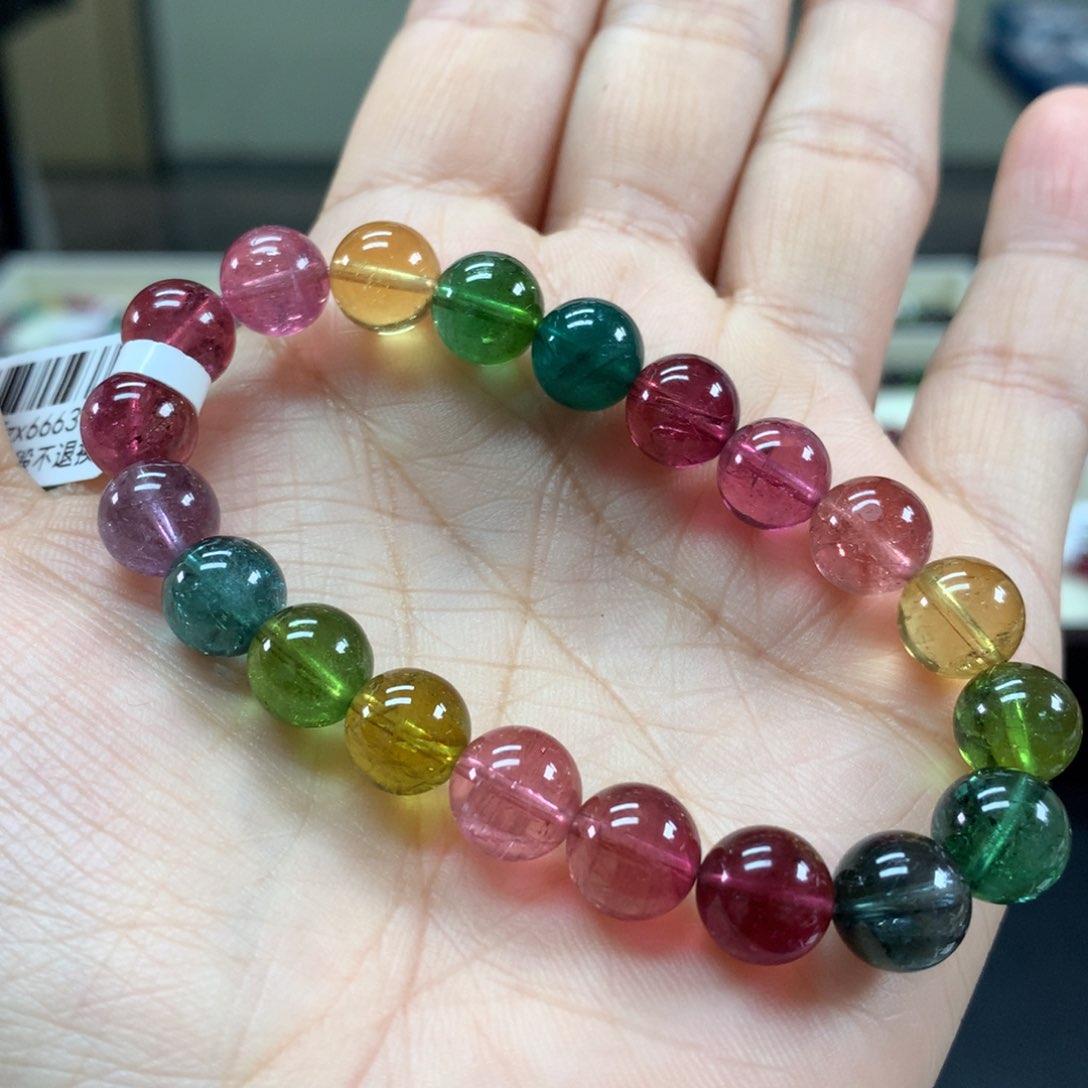 手链未镶嵌碧玺，9➕