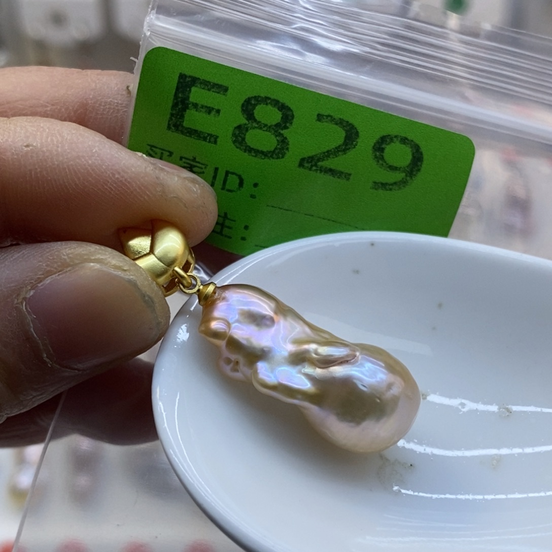 未镶嵌淡水珍珠美丽哦哦哦