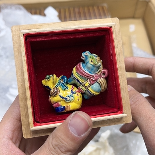 瓷片摆件工艺品瓷器摆件777