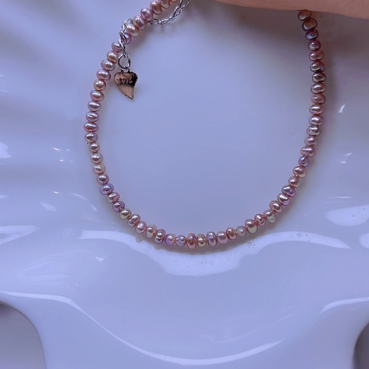 淡水珍珠手绳合金