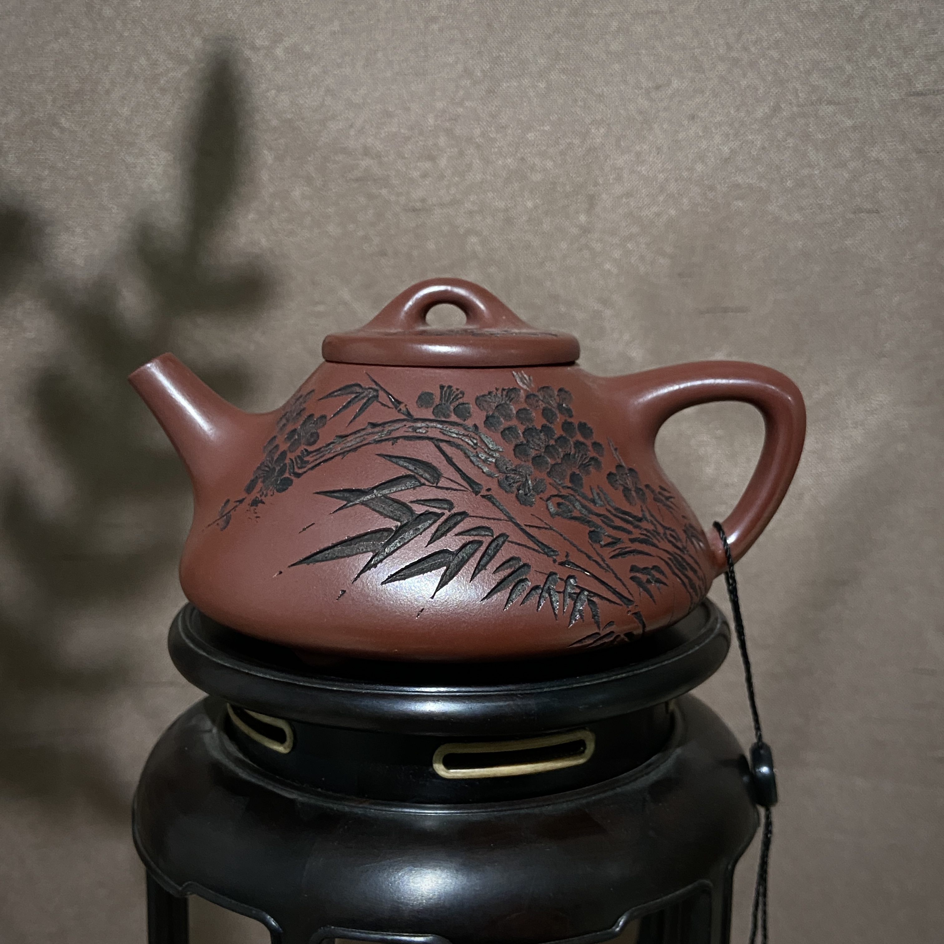 宜兴手工紫砂陶 茶壶GS3396-10