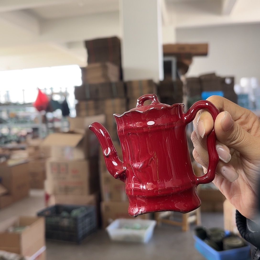 龙泉云间青瓷小米茶器