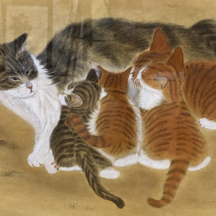 【闪购商品】国画手绘国画工笔带框