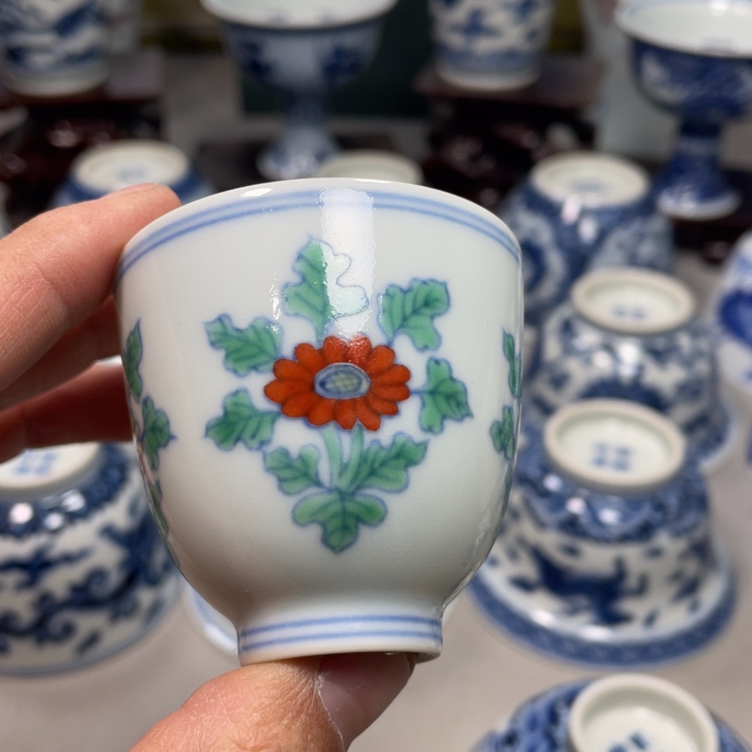 杯子景德镇陶瓷现代手工陶瓷茶具