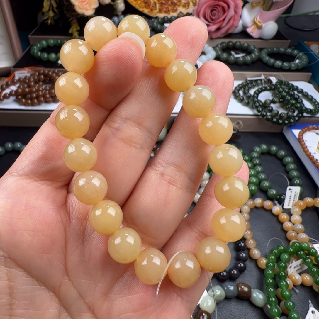 和田玉手链未镶嵌