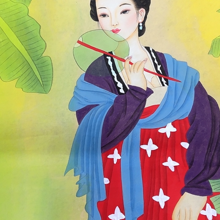 国画纯手绘作品欣赏作品