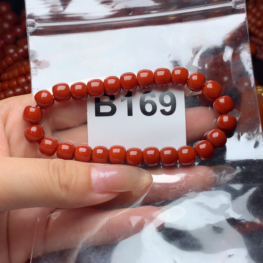 河***哥南红玛瑙未镶嵌手链