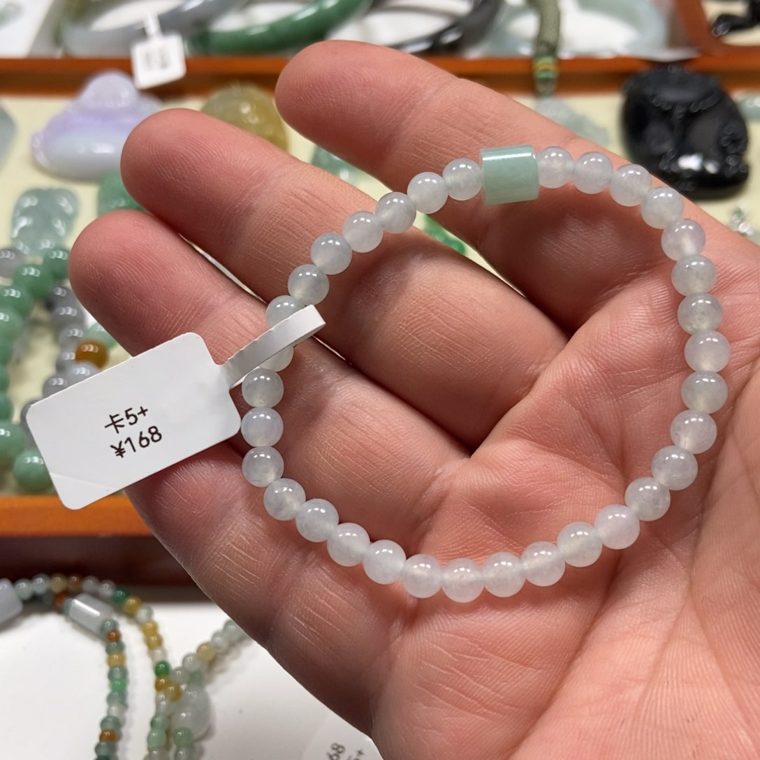 未镶嵌手链翡翠翡翠