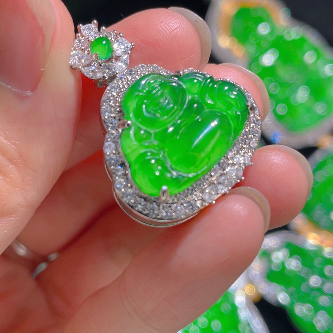 翡翠吊坠(不含链)未镶嵌