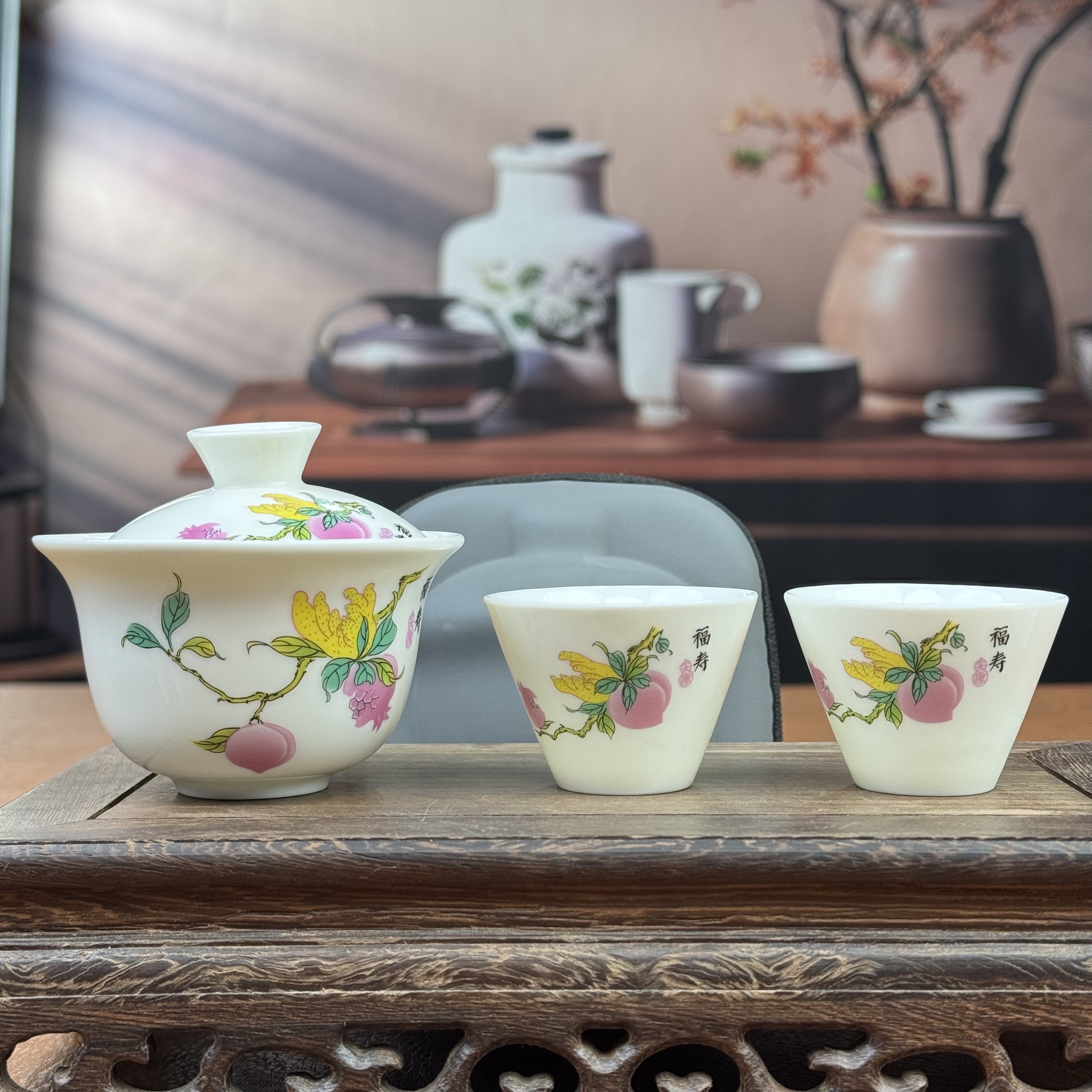 福寿仙桃旅行套D64