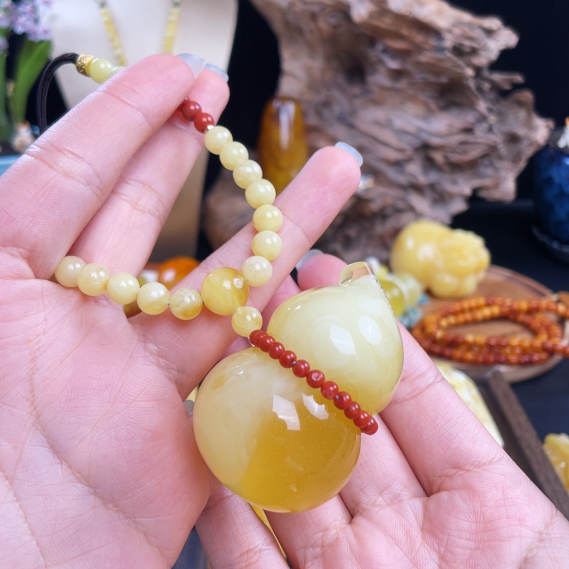 【闪购商品】琥珀珠宝奇石未镶嵌