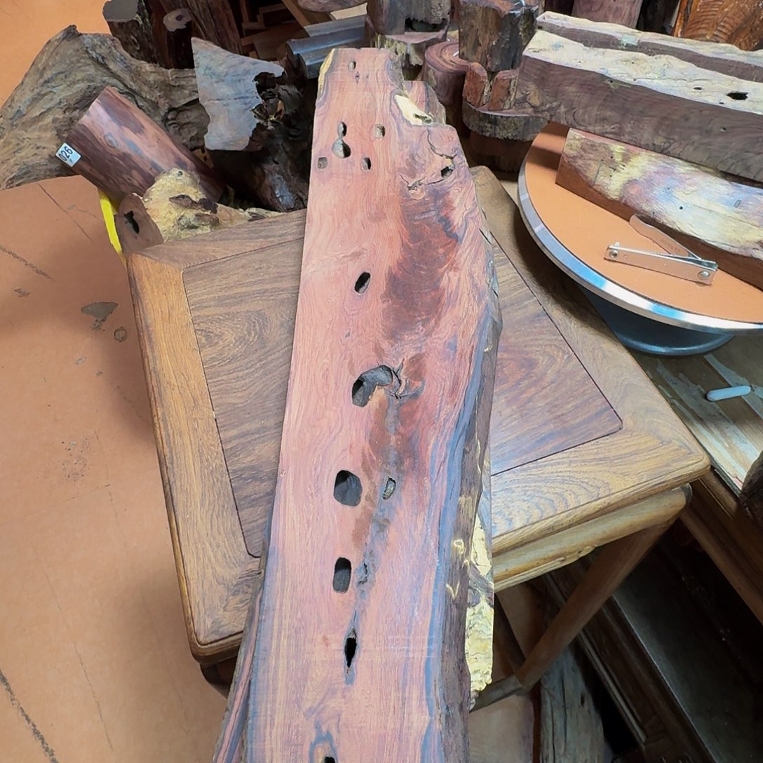 红酸枝木类端景台