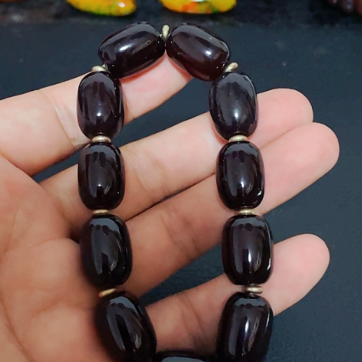 【闪购商品】玛瑙/玉髓手链未镶嵌血离子1318