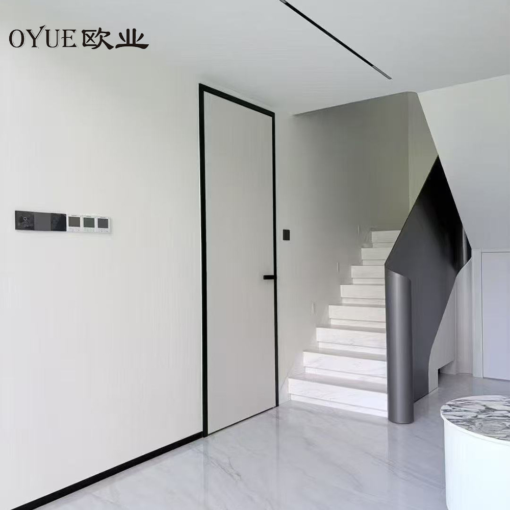 全铝极简门45系列/环保门/卧室门/平开门/极简门/室外门/防潮门