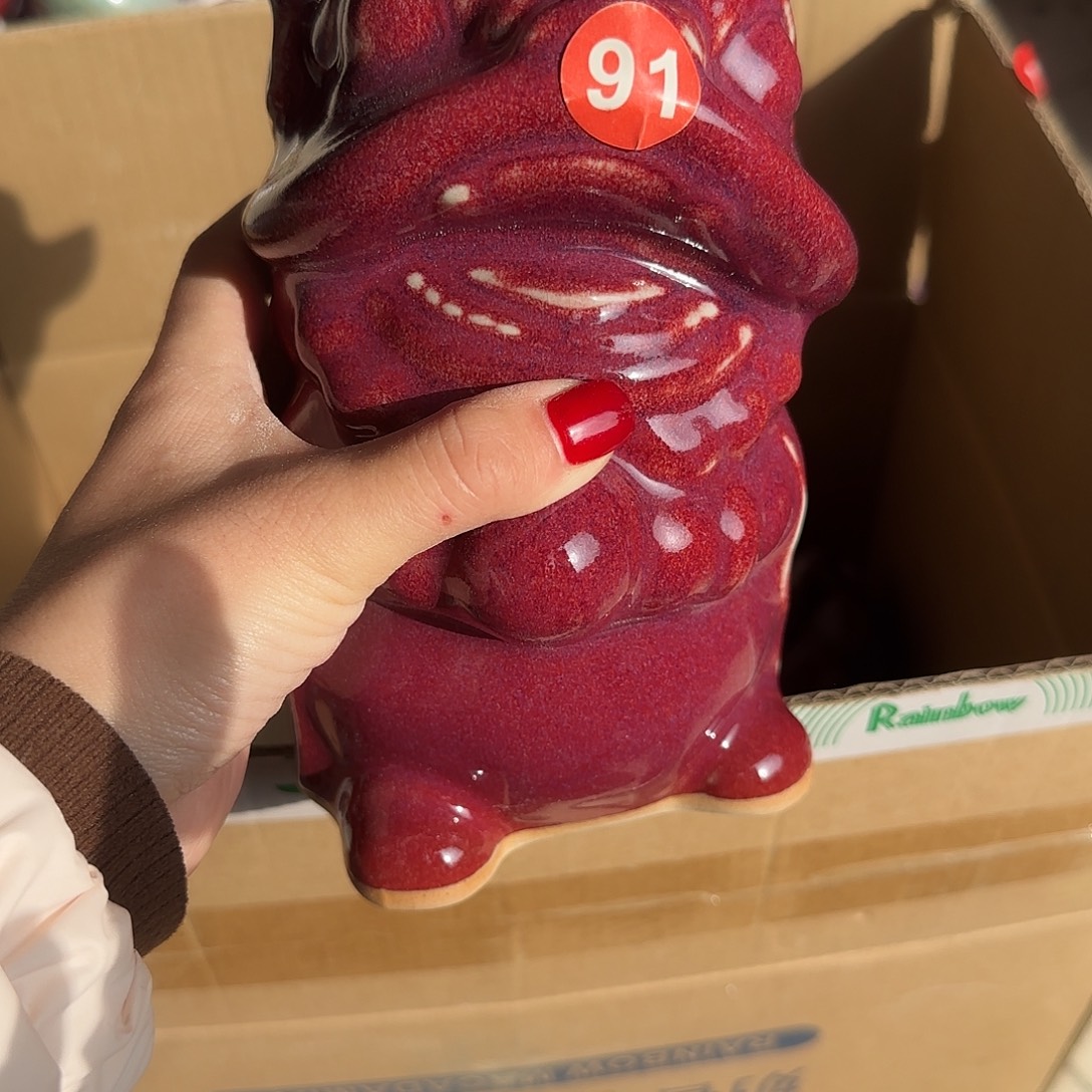 摆件陶郑家钧窑摆件