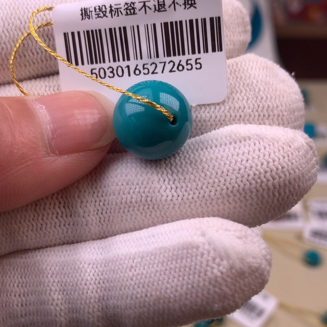 绿松石配饰直径13.5未镶嵌