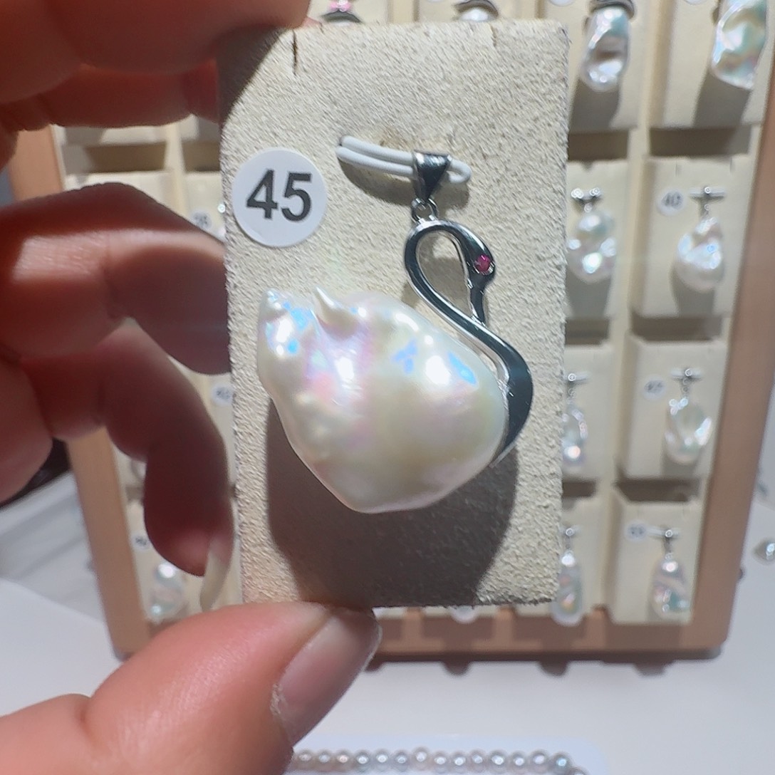 颈饰淡水珍珠合金