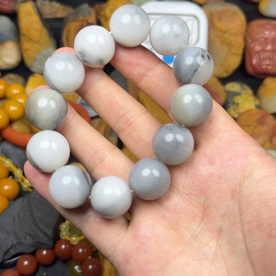 石英质玉未镶嵌颈饰手****7