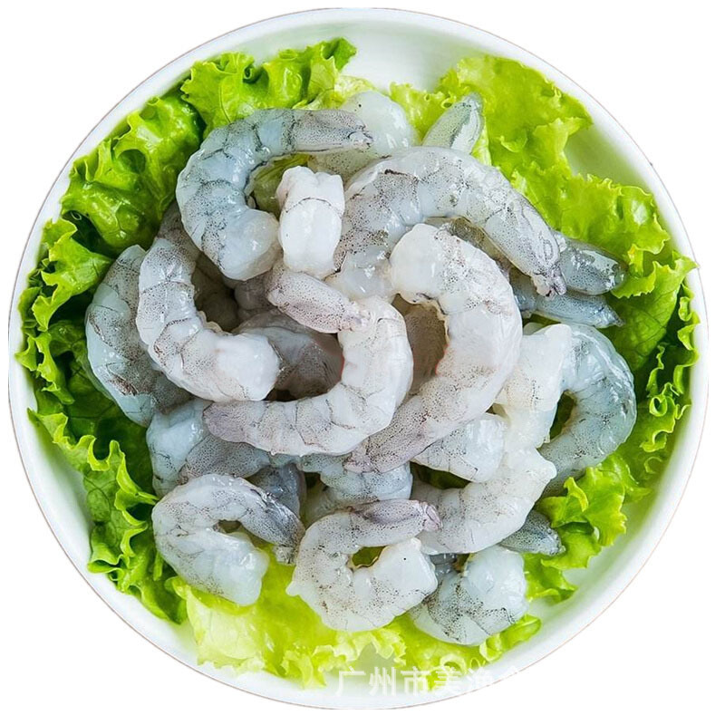 鲜美薄冰大号虾仁5斤 