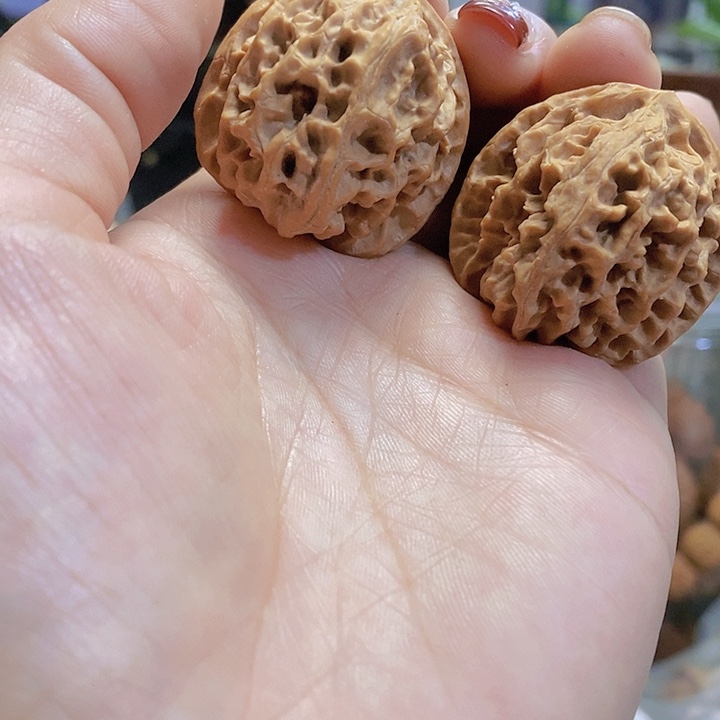 【闪购商品】文玩核桃把件34.5苹果