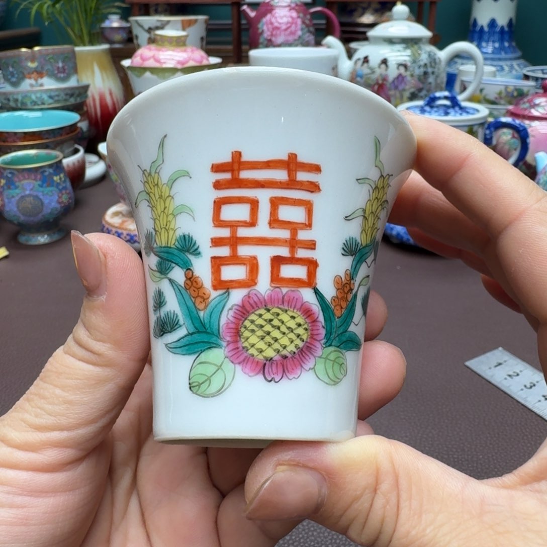 瓷片景德镇仿古手工制作精品展示
