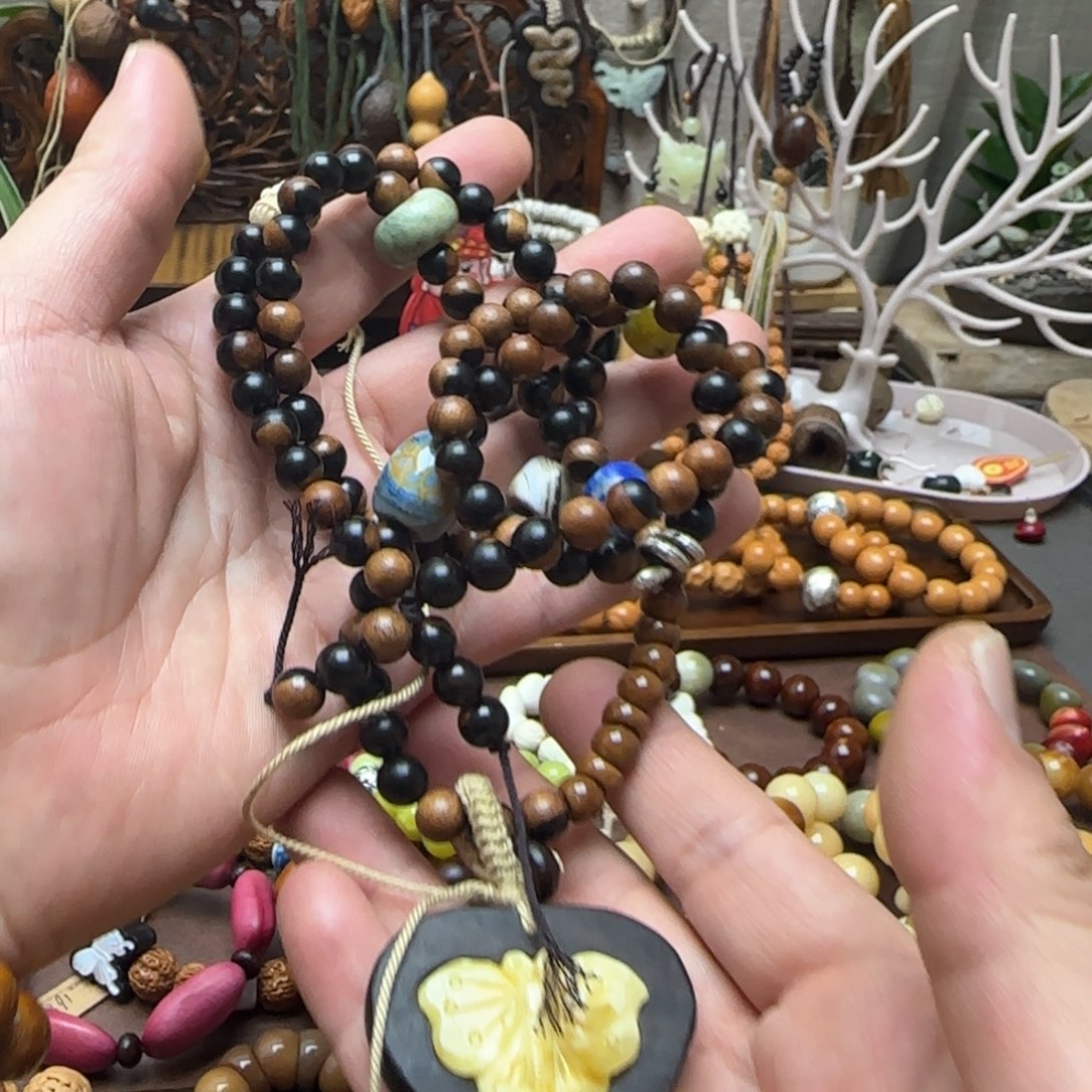 凤眼菩提手串脖挂