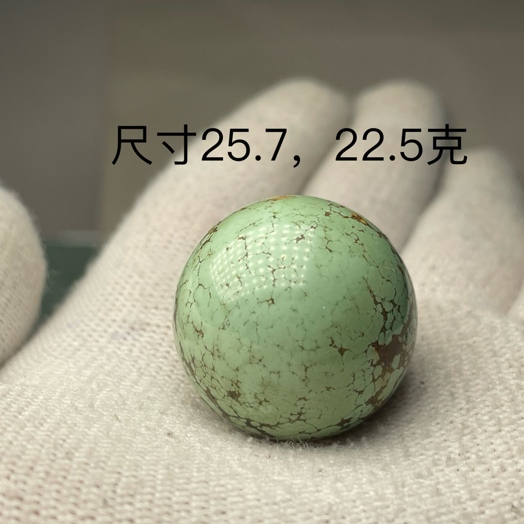 湖北原矿绿松石绿色系大圆珠锁骨链网花