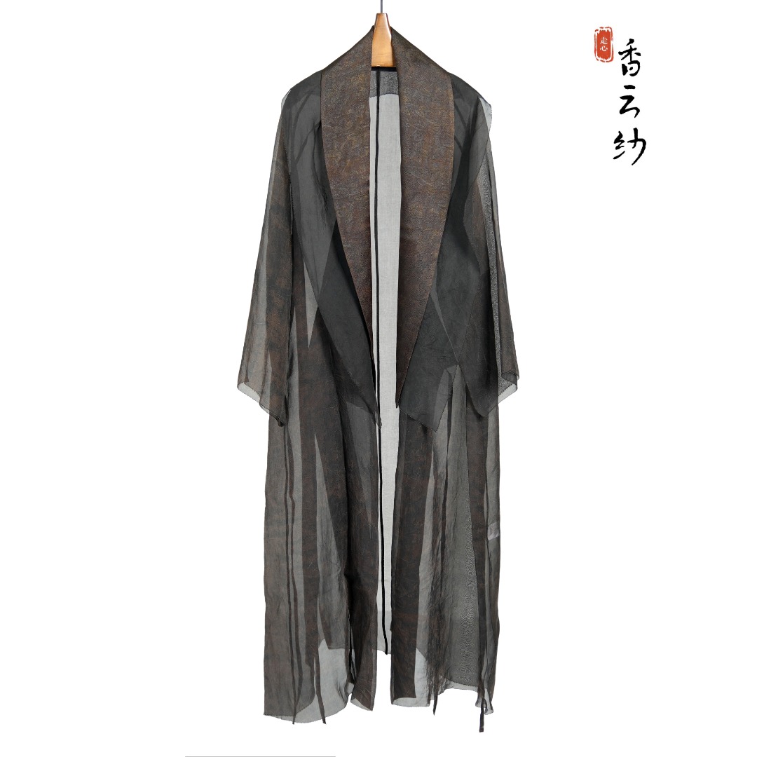 【走心非遗】走心香云纱外披23ZM202315