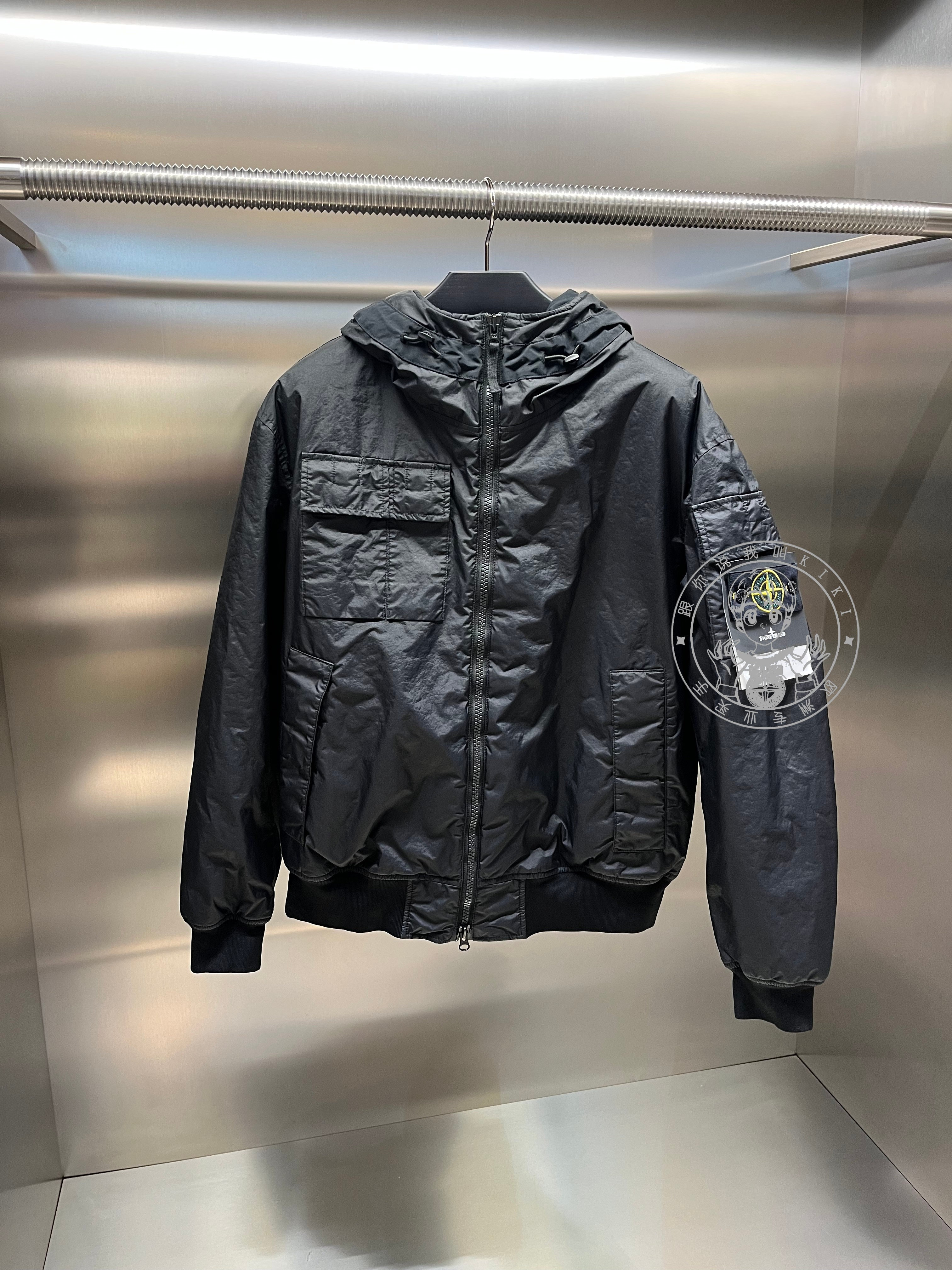 未使用 STONE ISLAND 石头岛SS26 3L-TCP棉棉服外套夹克4100005