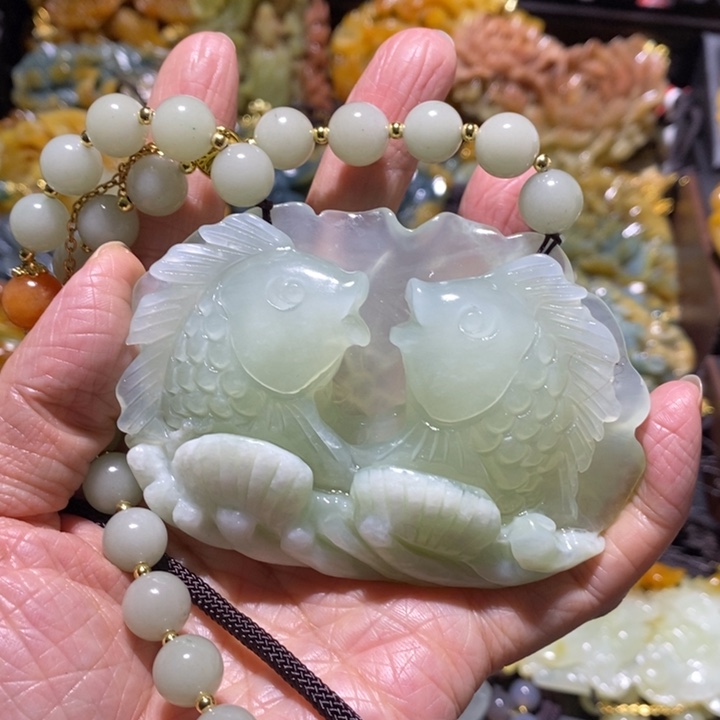 岫玉岫玉吊坠未镶嵌