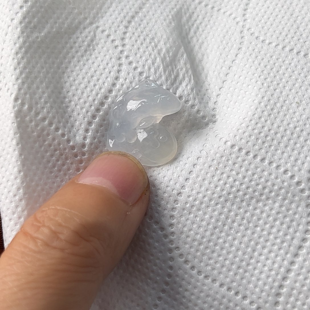 翡翠未镶嵌毛衣链